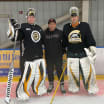 Bruins Swayman goalie coach PD Melgoza aiming to grow game in Latin America