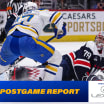 Postgame Report | Sabres pick up point in shootout loss in Washington