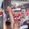 Tomas Nosek rides horse carriage with Stanley Cup in Czech Republic