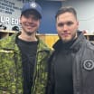 Star Wears Winnipeg Jets bomber camo jackets
