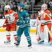 Sharks fall to Ducks in shootout despite strong performance from Vanecek