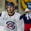 blue jackets training camp yegor chinakhov