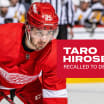 Red Wings recall Taro Hirose from Grand Rapids under emergency conditions