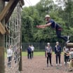 Washington rookies work at confidence course at Naval Academy