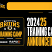 Bruins Announce Roster and Schedule for 2024 Boston Bruins Training Camp, Presented by Rapid7 