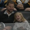 Tyler Kennedy grabs puck at Pittsburgh Penguins game
