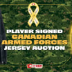 Canadian Armed Forces Jersey Auction Now Live
