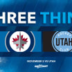 Three things - Jets blank Utah Hockey Club