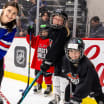 Megan Keller skates with Jersey Girls Hockey Club