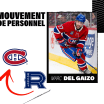 Marc Del Gaizo rappelé du Rocket de Laval