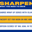 Sharpen Up: March 7, 2021 | Sabres ready for last game at the Coliseum