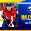 buffalo sabres agree to terms with forward beck malenstyn on 2 year contract