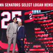 Ottawa Senators Select Logan Hensler with the 23rd Overall Pick