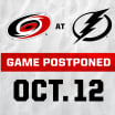 NHL Announces Postponement of Saturday's Game