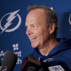 Jon Cooper | Pregame at Montreal Canadiens