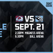 Utah Mammoth Announce Updates to 2025 Preseason Schedule | RELEASE 8.12.25