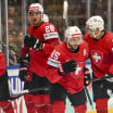 Fyra mål vardera från Eeli Tolvanen och Sven Andrighetto i VM