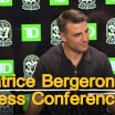 Press Room: Patrice Bergeron