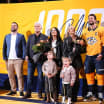 Roman Josi Nashville Predators 1000 game ceremony