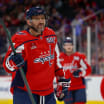 Washington Capitals testar Alex Ovechkin på högerforward