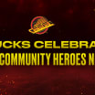 Canucks to Celebrate Local Heroes on BCLC Community Heroes Night