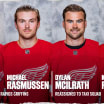 Red Wings reassign Dylan McIlrath and Kaden Fulcher to taxi squad