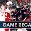 Detroit Red Wings Columbus Blue Jackets game recap January 2