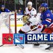 Ottawa Senators New York Rangers game recap April 15