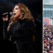 Shania Twain performs before Game 4 of Stanley Cup Final