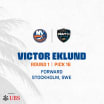 Islanders Select Victor Eklund 16th Overall 