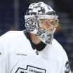 Darcy Kuemper Adrian Kempe bakom Los Angeles Kings seger