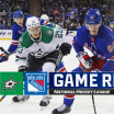 Dallas Stars New York Rangers game recap February 20