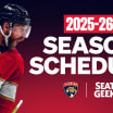 Florida Panthers Announce 2025-26 Regular Season Schedule