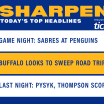 Sharpen Up: December 17, 2021 | Road trip concludes tonight in Pittsburgh