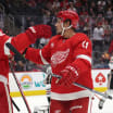 RECAP: Red Wings blank Blackhawks, 2-0, in 2024-25 preseason home opener