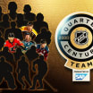 NHL Quarter-Century Team mit Debut for 2000 mit Iginla und Selanne