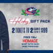 blue jackets hockey holiday festivities 2025