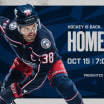 blue jackets announce opening week activities