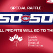 Canadiens to support Jewish General Hospital with special raffle