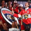 Roberto Luongo bangs drum before Game 6 Stanley Cup Final