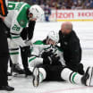 Dallas Stars Lian Bichsel verlaesst Spiel 6 verletzt
