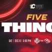 5 Things - Flames vs. Mammoth 06.12.25