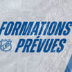 Les formations et gardiens partants prévus de la journée