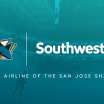 Sharks Welcome Southwest Airlines as the Team's Newest Partner