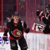 Tim Stutzle legt Vladimir Tarasenkos erstes Tor fuer Ottawa Senators auf