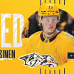 Predators Sign Juuso Parssinen to One-Year, $775,000 Contract