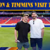 Benson & Timmins Visit The Bills