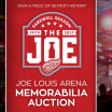 Joe Louis Arena and Detroit Red Wings online memorabilia auction