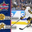 Team MacKinnon Team McDavid All-Star Game Recap