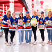 Islanders Wives Go Holiday Toy Shopping for Children  